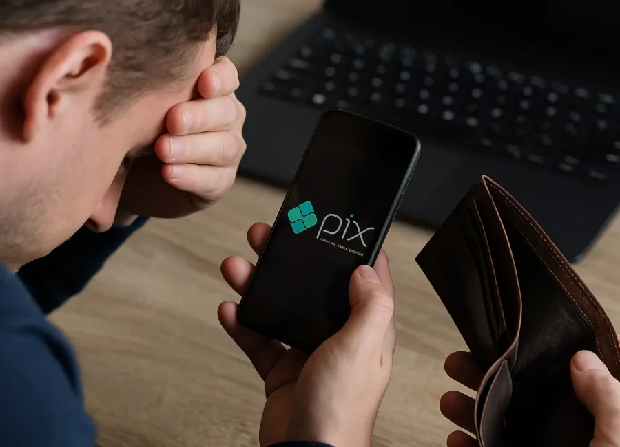 Cai no golpe do Pix e agora