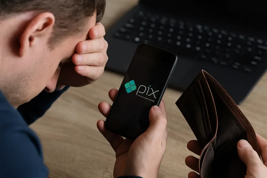 Cai no golpe do Pix e agora